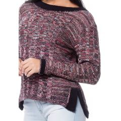Blusa tricot fios mulet trança Blusa tricot fios mulet trança