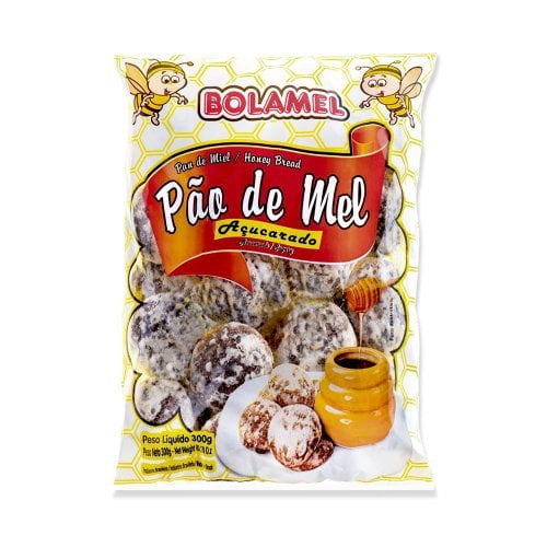 BOLAMEL PAO DE MEL ACUCARADO 300GR