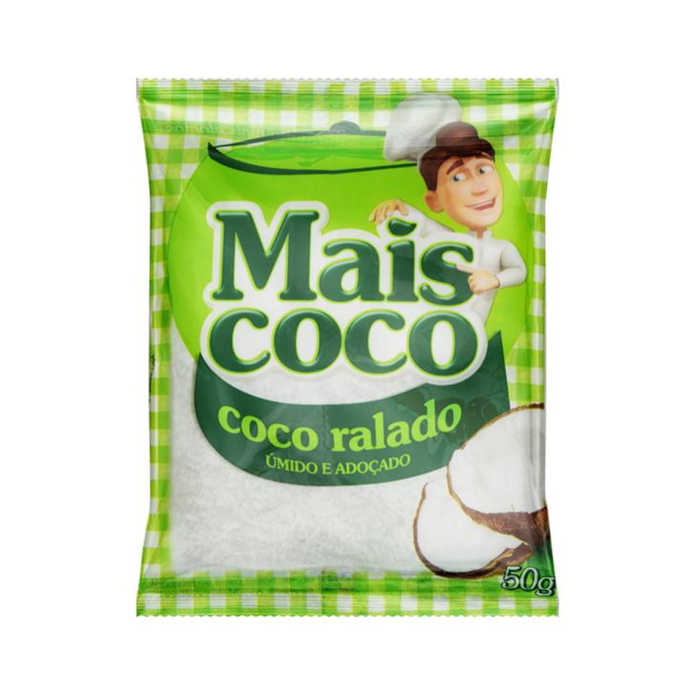 COCO RALADO ADOC UMIDO MAIS COCO 50GR