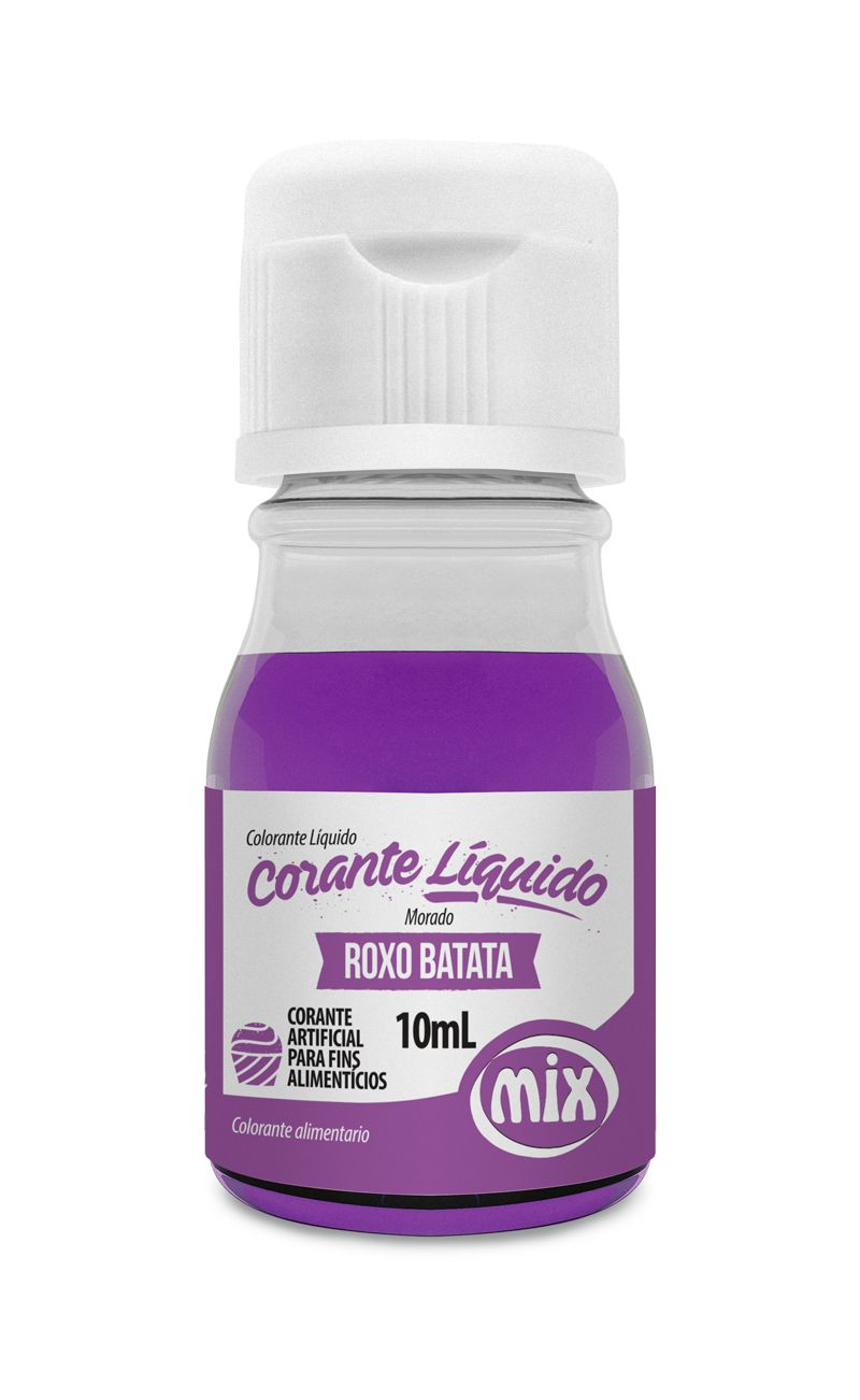 Corante Liquido Mix  - cor Roxo Batata 10ml