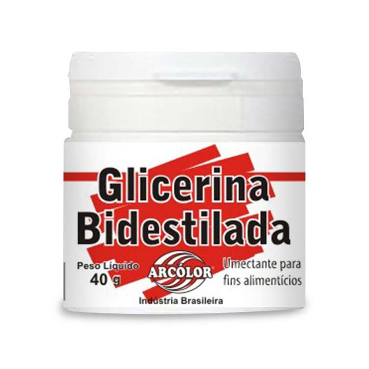 Glicerina Bidestilada - 40g Arcolor
