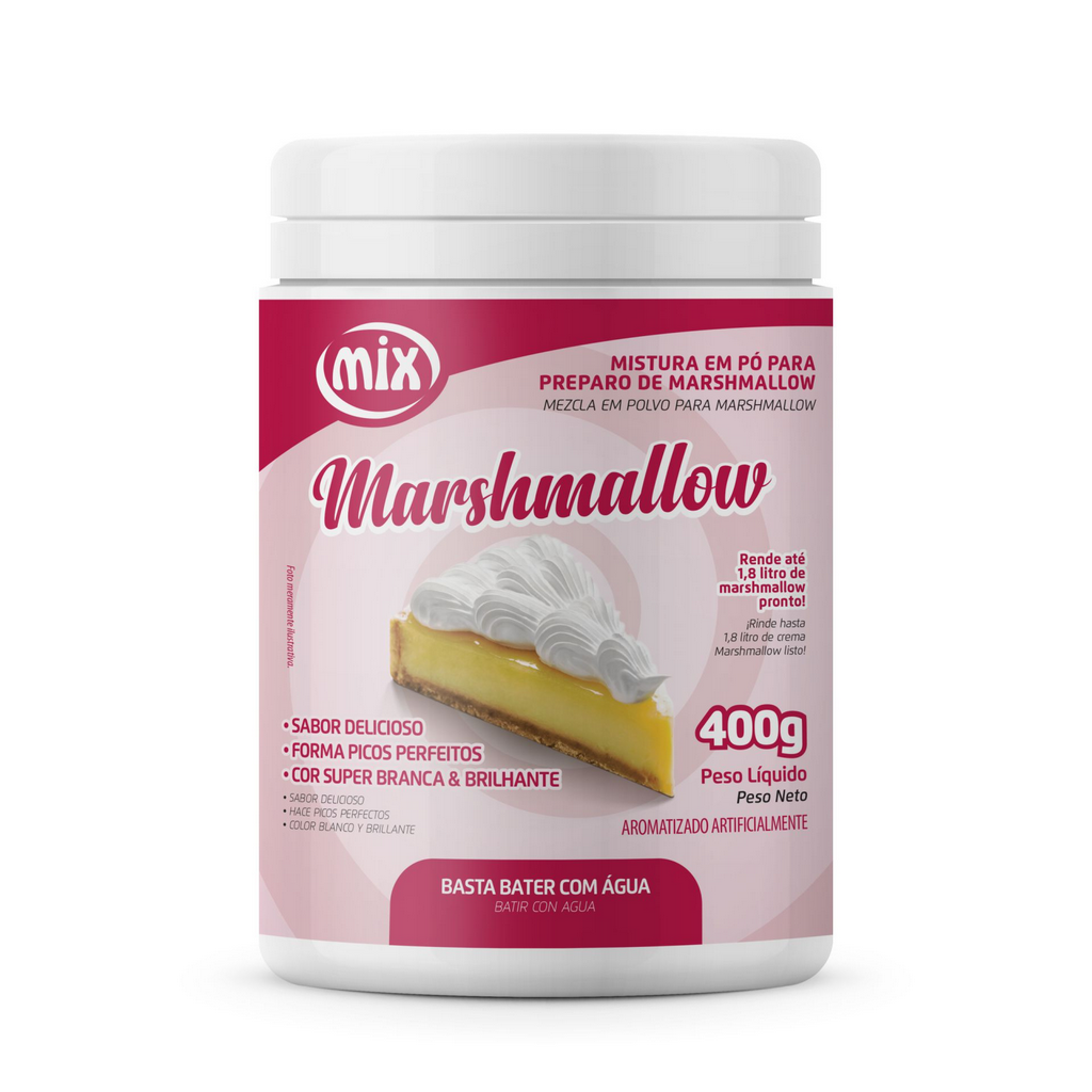 Marshmallow em Pó - 400g Mix