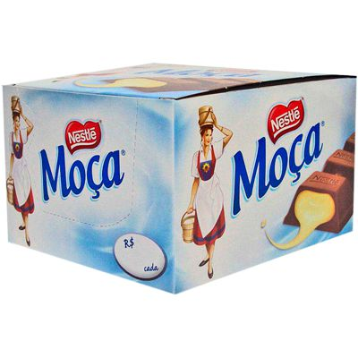 Chocolate Moça  - 24un x 38g - Nestlé