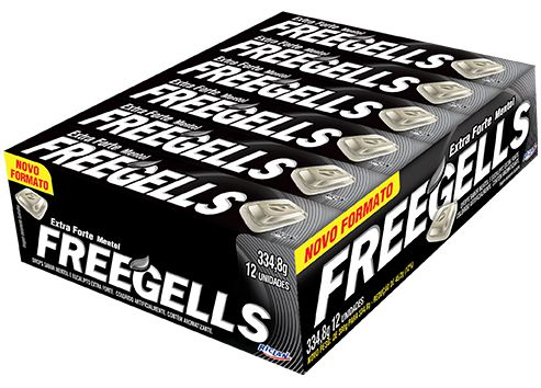 Drops Freegells Extra Forte - 12 unidades Riclan