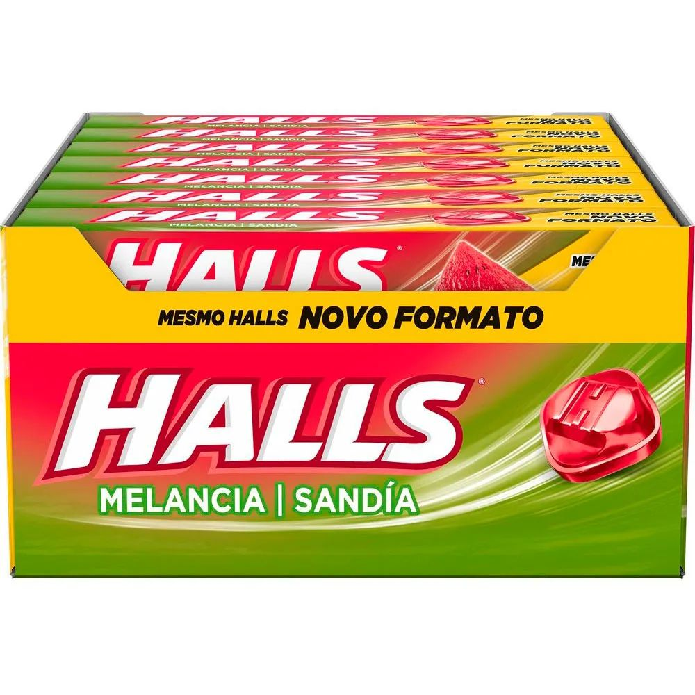 Drops Halls Melancia - 21un x 28g  - Mondelez