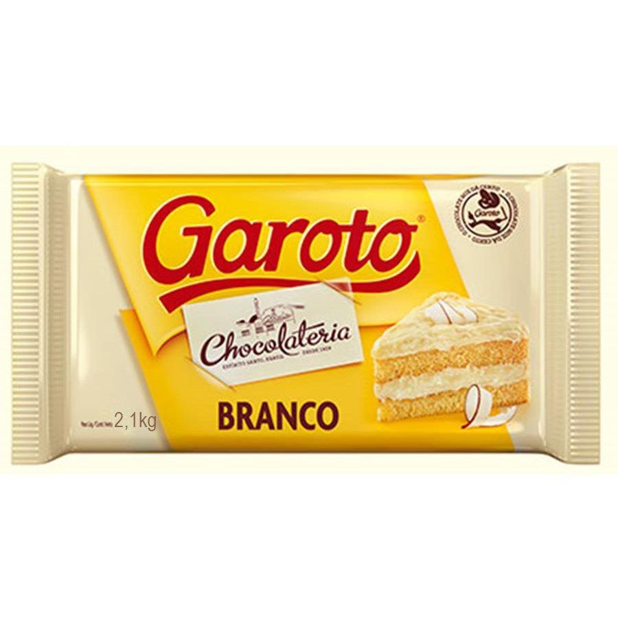 GAROTO COB CHOCOLATE BRANCO 2.1KG