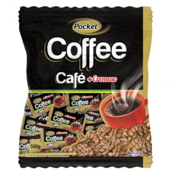 BALAS POCKET CAFE CREMOSO RICLAN 500GR