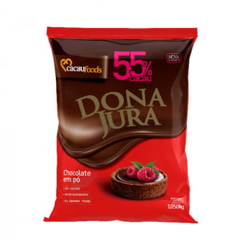 DONA JURA CHOCOLATE EM PO 55% CACAU 1.005KG