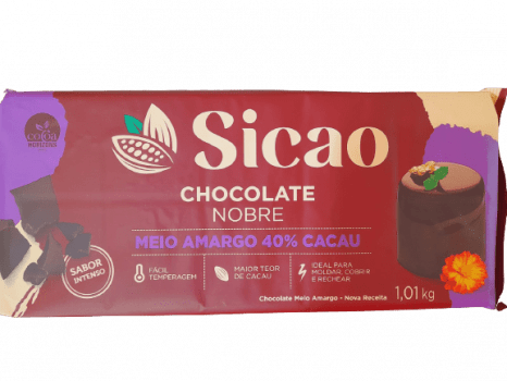SICAO CHOCOLATE MEIO AMARGO 1.01KG