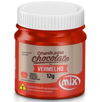 MIX CORANTE P CHOCOLATE VERMELHO 12GR