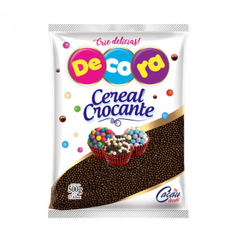 DECORA MICRO CEREAL CROC CHOCOLATE 500GR