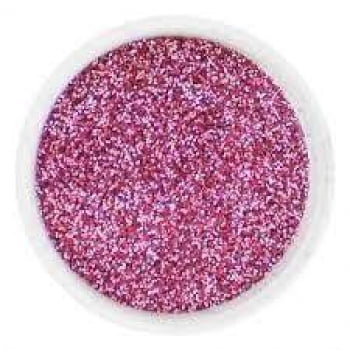 Pó para decoração Glitter sugar Art - cor Rosa holográfico 5g