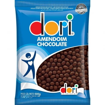 DORI AMENDOIM CHOCOLATE 500GR
