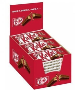 Chocolate KitKat ao Leite -24un x 41,5g - Nestlé