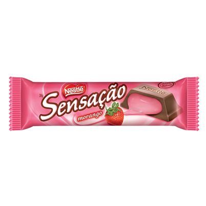Chocolate Sensação Morango - 24un x 38g - Nestlé