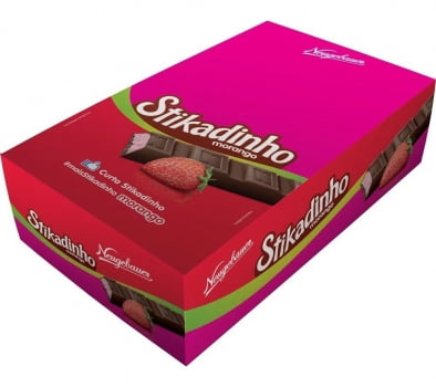 Chocolate Stikadinho sabor Morango - 32unx12,3g Neugebauer