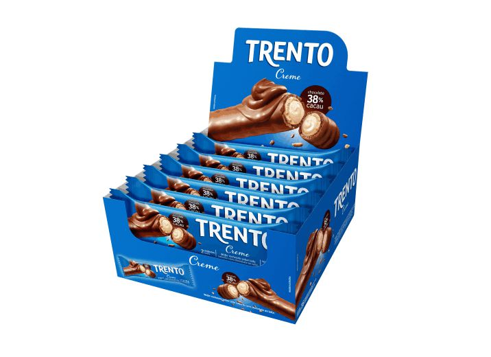 Trento sabor Creme 38% Cacau  - 16 unidades