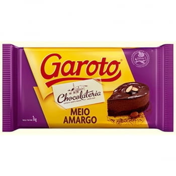 GAROTO COB CHOCOLATE MEIO AMARGO 1KG