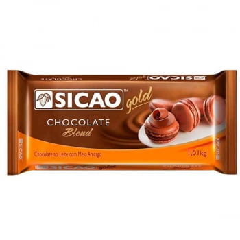 Chocolate Gold sabor Blend - Barra 1,01kg SICAO