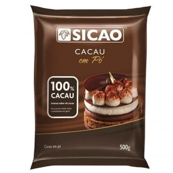 SICAO CACAU EM PO 100% 500GR