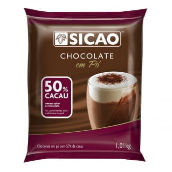 SICAO CHOCOLATE EM PO 50% CACAU 1.01KG